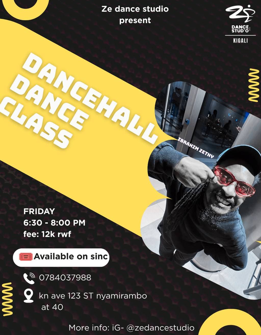 Dancehall dance class